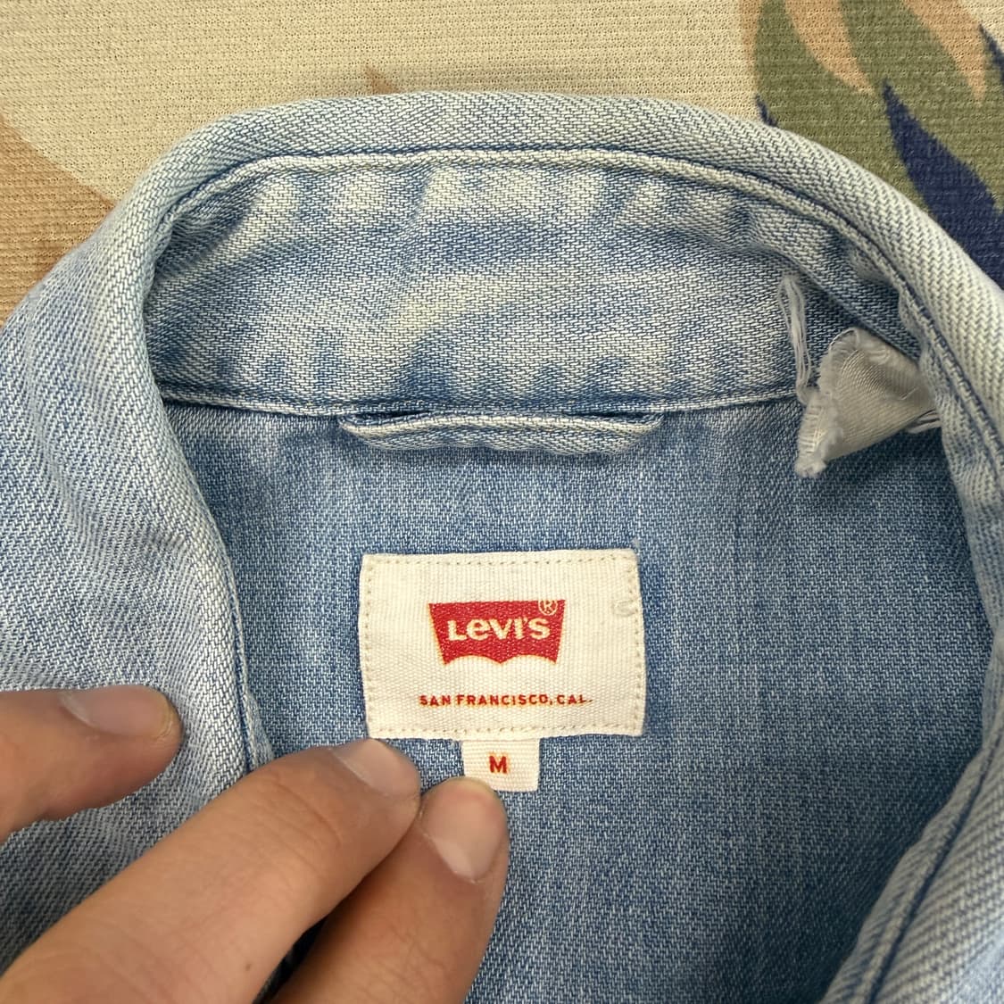 (M)리바이스 Levis 웨스턴 데님셔츠 상품이미지2