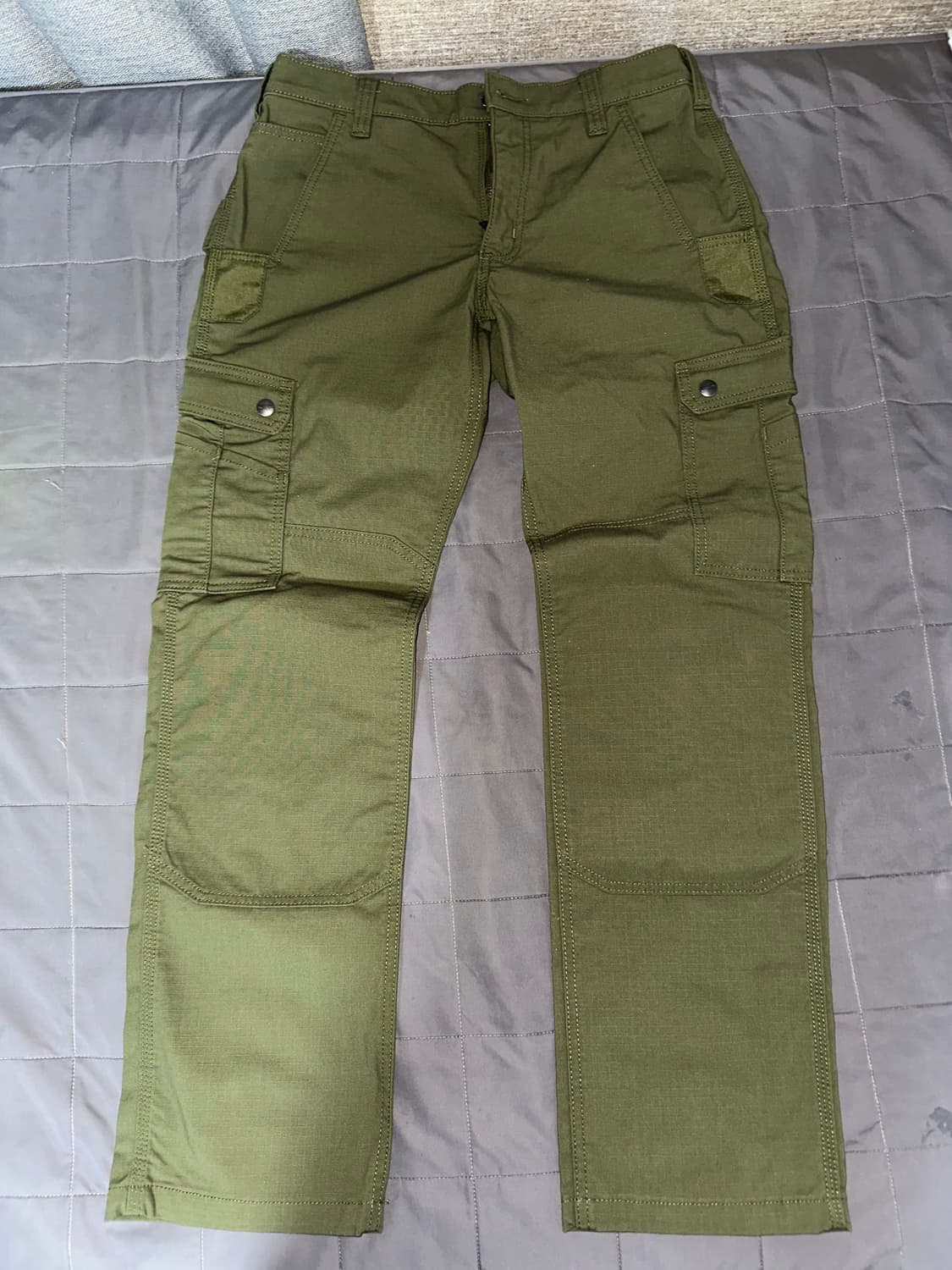 [새상품/30x30] 칼하트 립스탑 더블니 카고 팬츠 상품이미지1