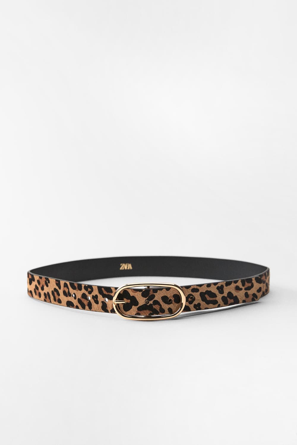 자라 레오파드 리얼 송치 벨트 상품이미지1