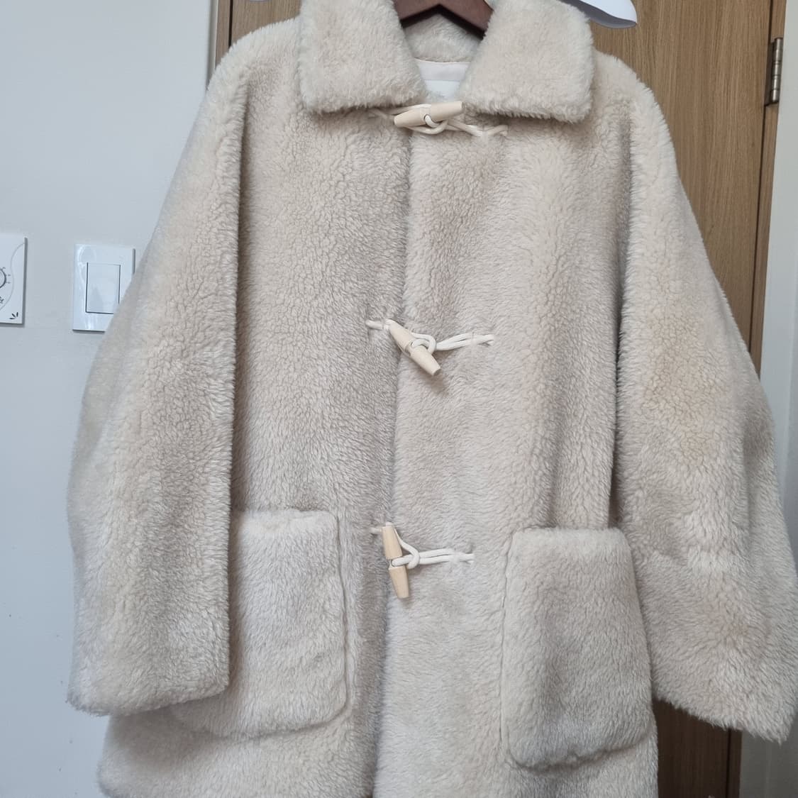 파사드패턴 램스울 더플 코트 S 상품이미지4