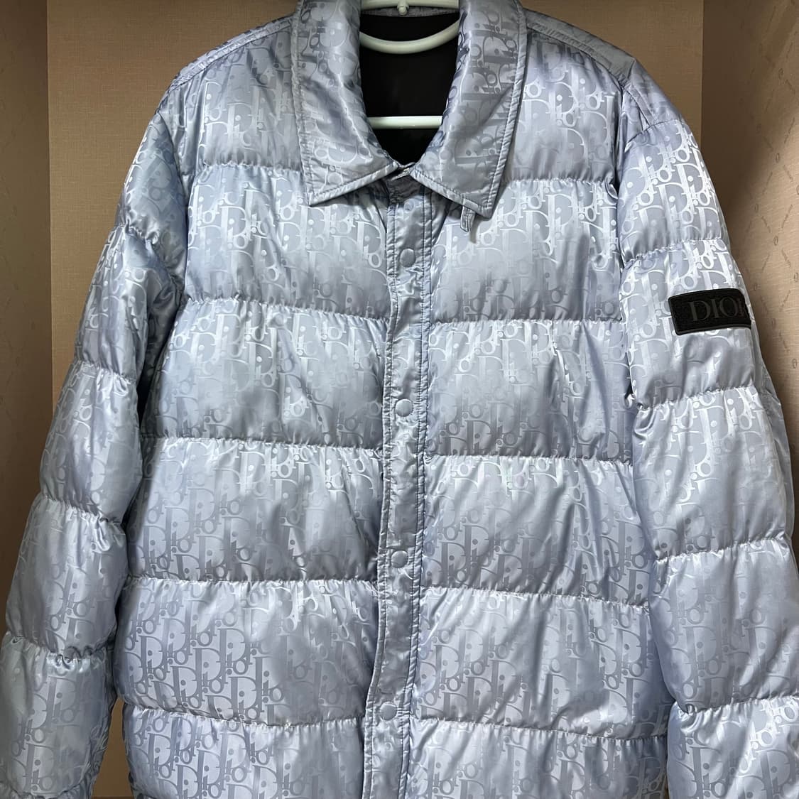 디올 오블리크 패딩 블루종 자켓 48 상품이미지1