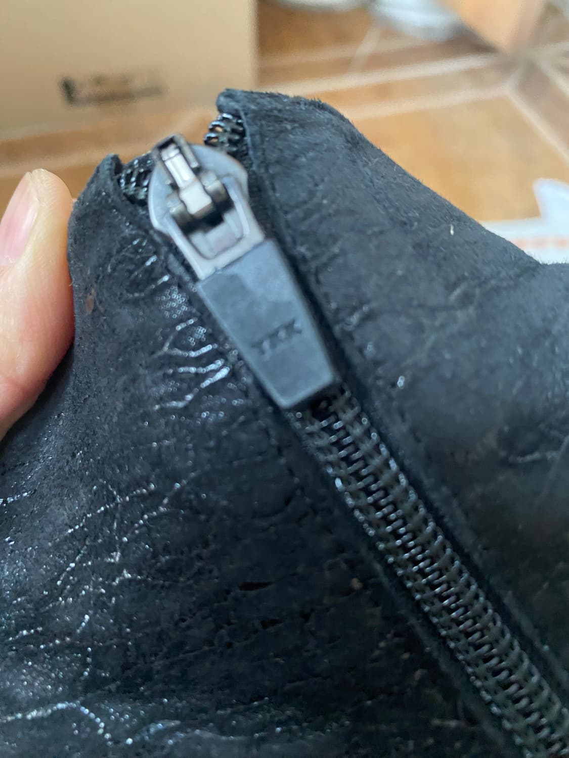 ANGO 블랙 앵클 부츠 240mm 상품이미지10