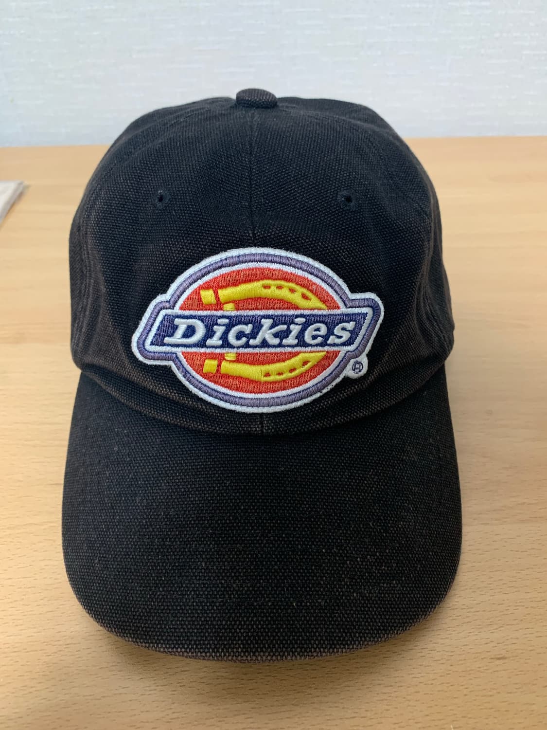 디키즈 워시드 볼캡 블랙 상품이미지1