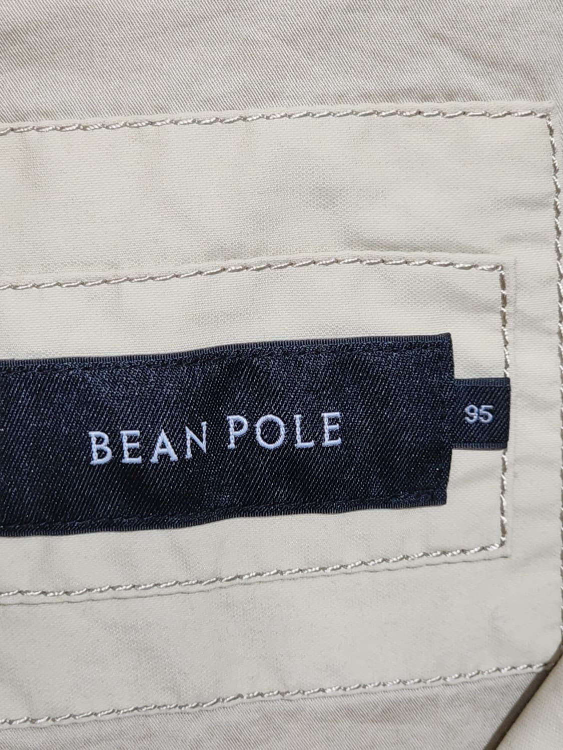 (95) 빈폴 후드점퍼 연베이지 로고 자켓 봄점퍼  상품이미지3