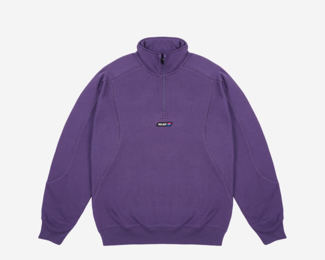 팔라스 Palace Ferghaus 1/4 Zip Purp  아노락 상품이미지1