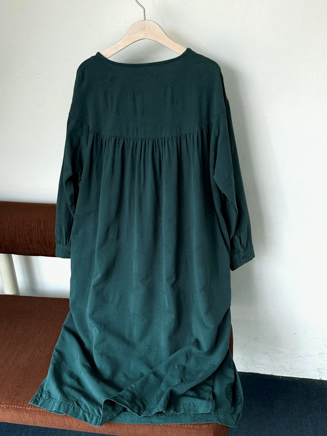 Dots stitch cotton rayon onepiece 상품이미지9
