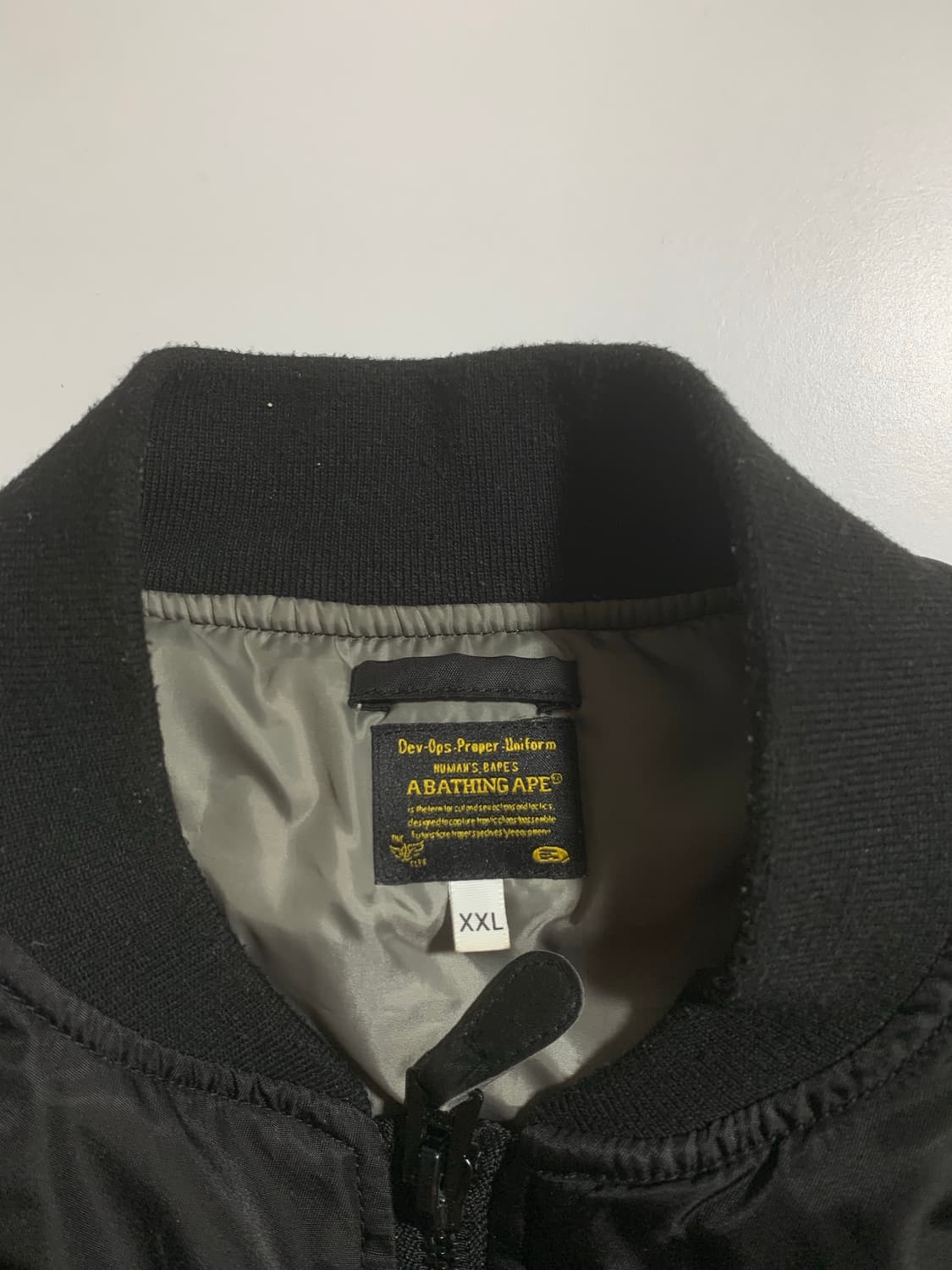 베이프 BAPE 블랙 샤크 항공점퍼  상품이미지5