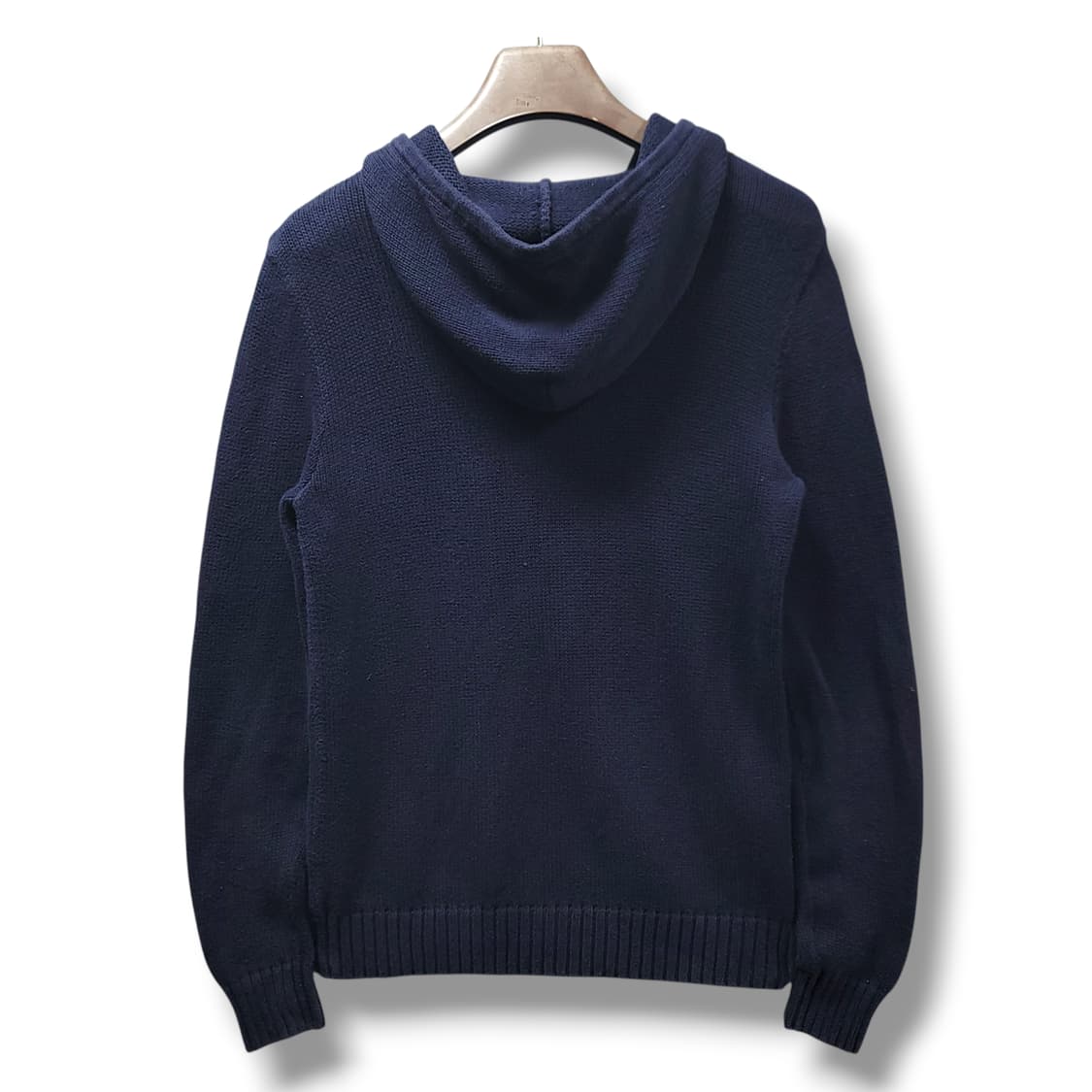 [S] 폴로 네이비 성조기 후드 니트 상품이미지2