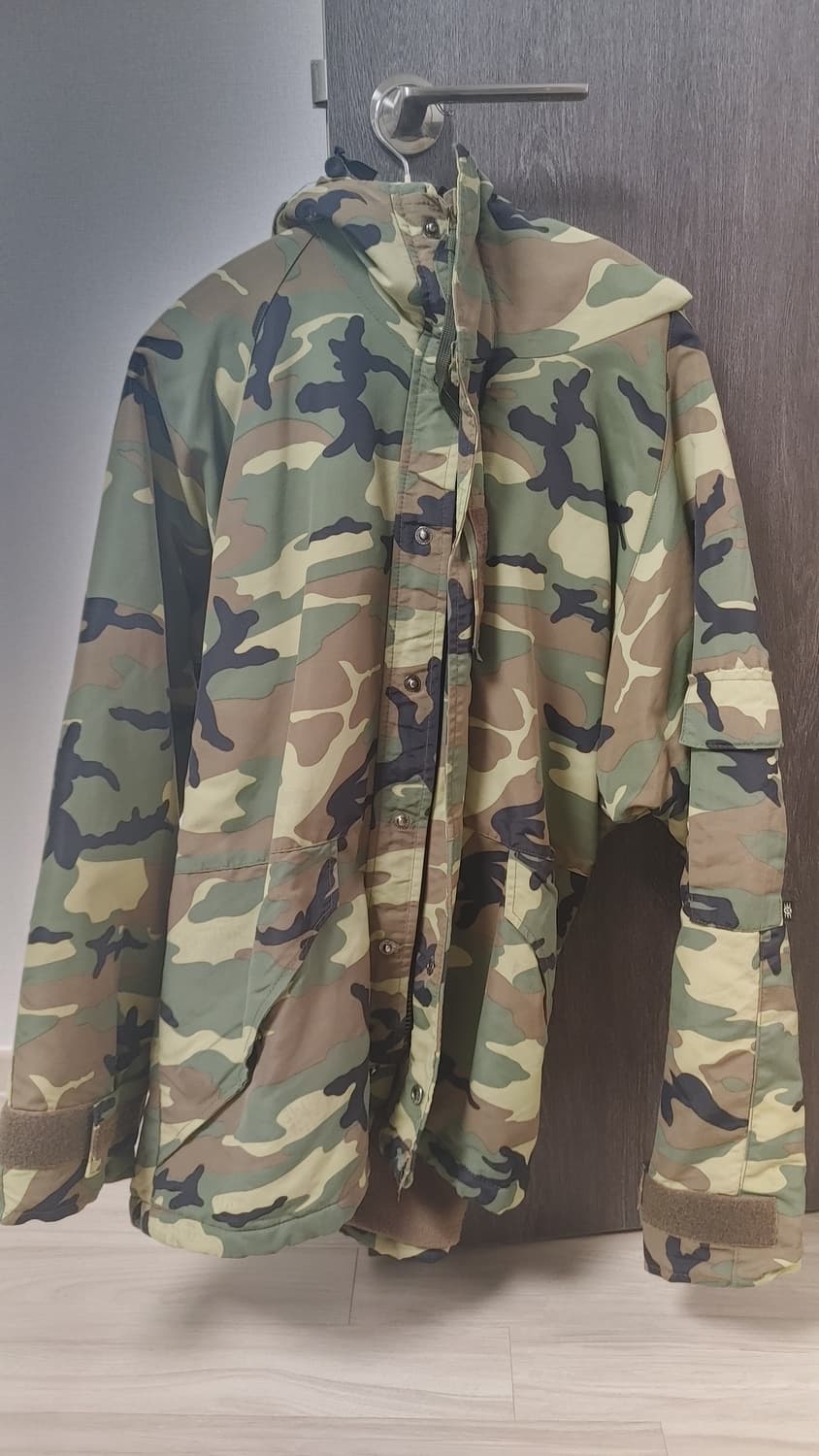 메데코 카모 후드 야상 S 상품이미지1