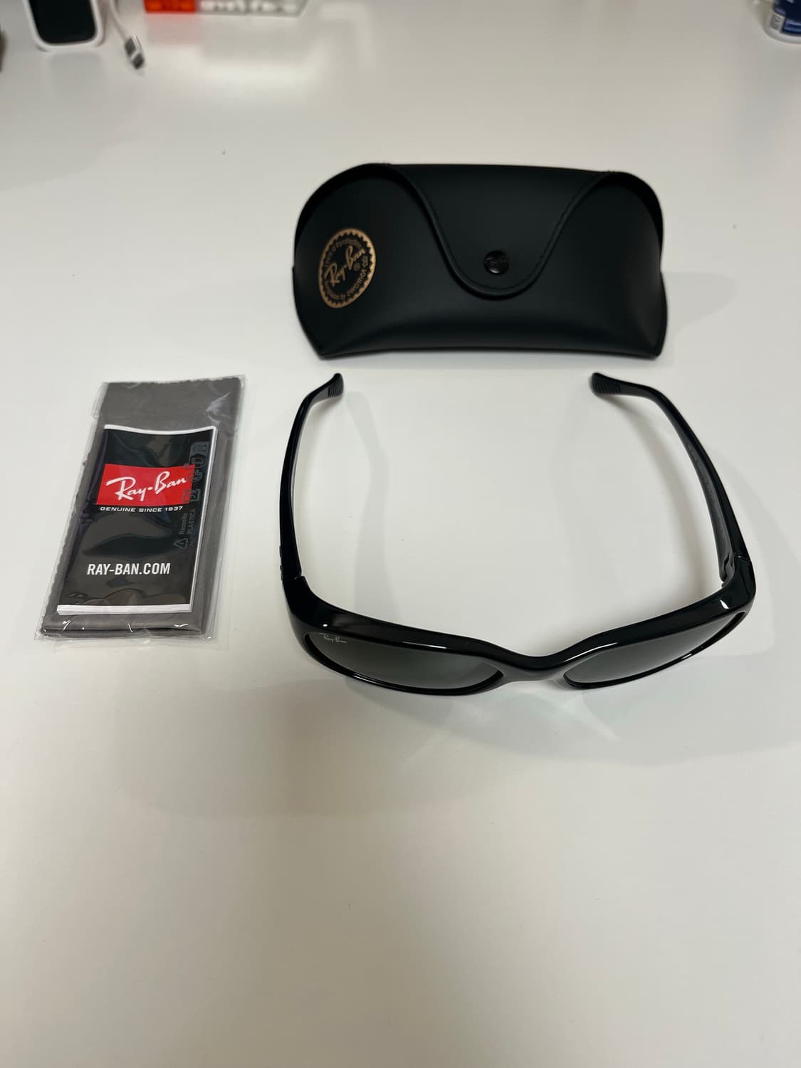 (새제품) 레이벤 대디오 RB2016 블랙 선글라스 상품이미지3