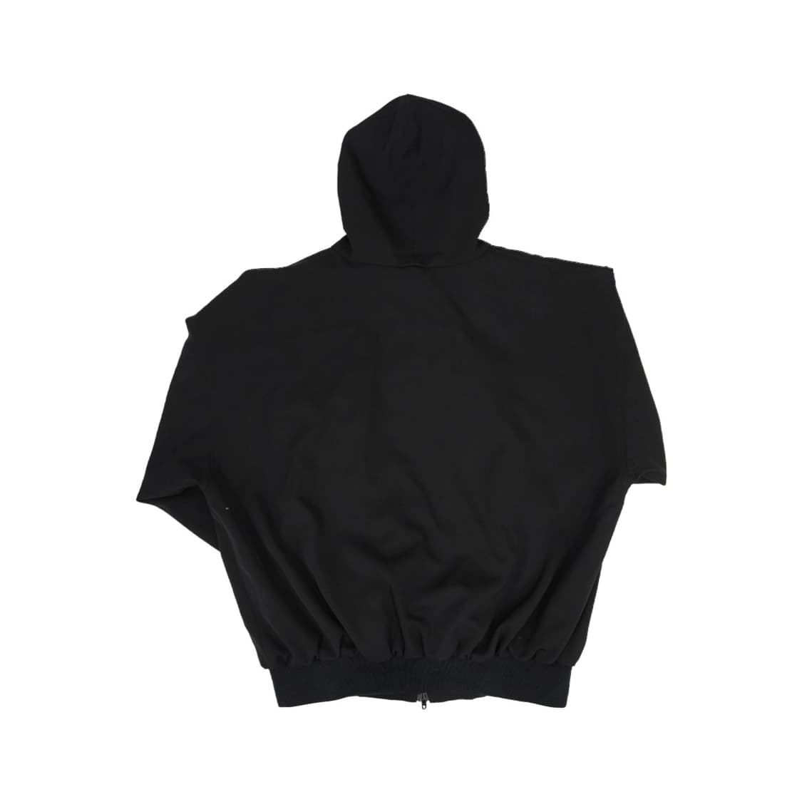 발렌시아가 집업 후드 블랙 상품이미지2