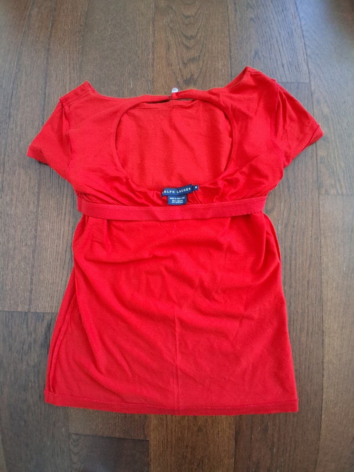 (정가 20만+) 랄프 로렌 백리스 셔링 티셔츠 / 상태 최상 /희귀 상품이미지4