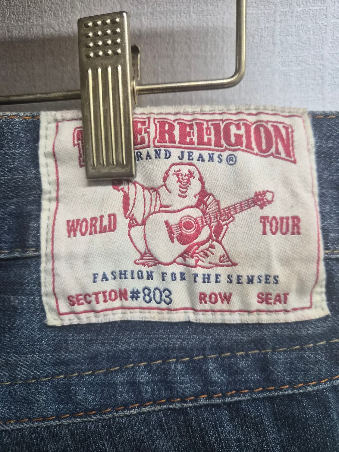 34) 트루릴리전 조이 #803 부츠컷 데님 팝니다 상품이미지4