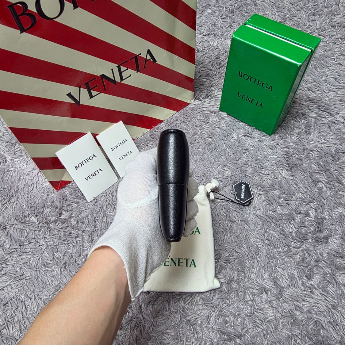 {클로젯}[Os][24ss신형]보테가베네타 맥시 인트레치아토 반지갑 상품이미지8