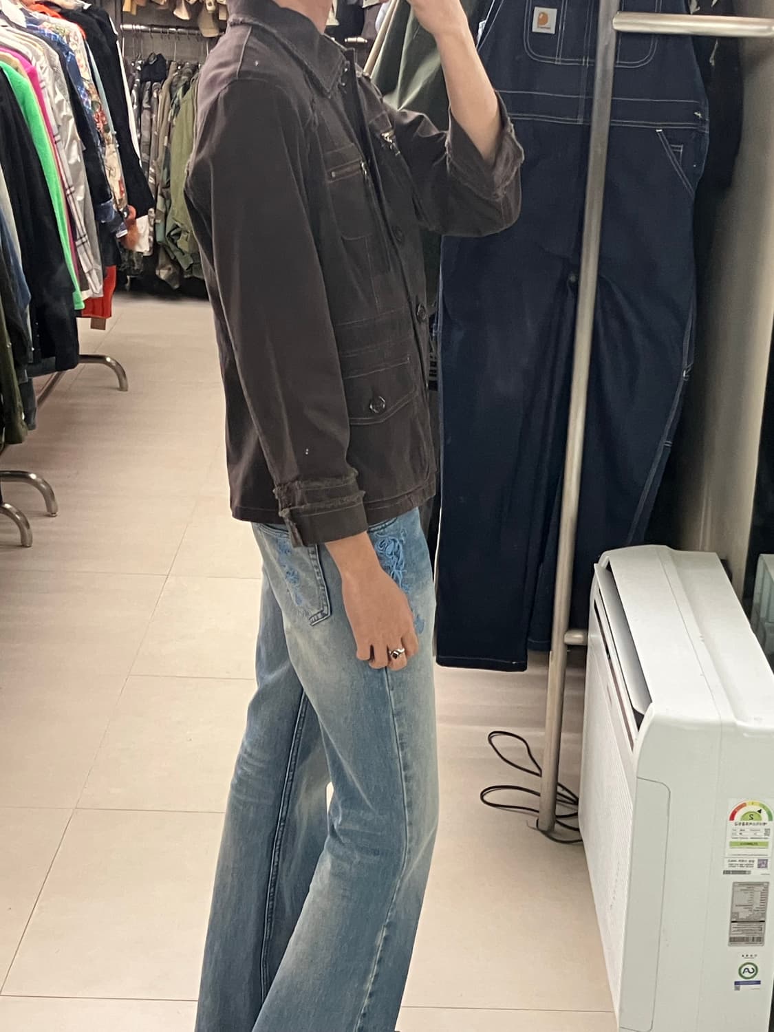 H.L Cote D’Azur 브라운 헌팅 자켓 42 상품이미지7