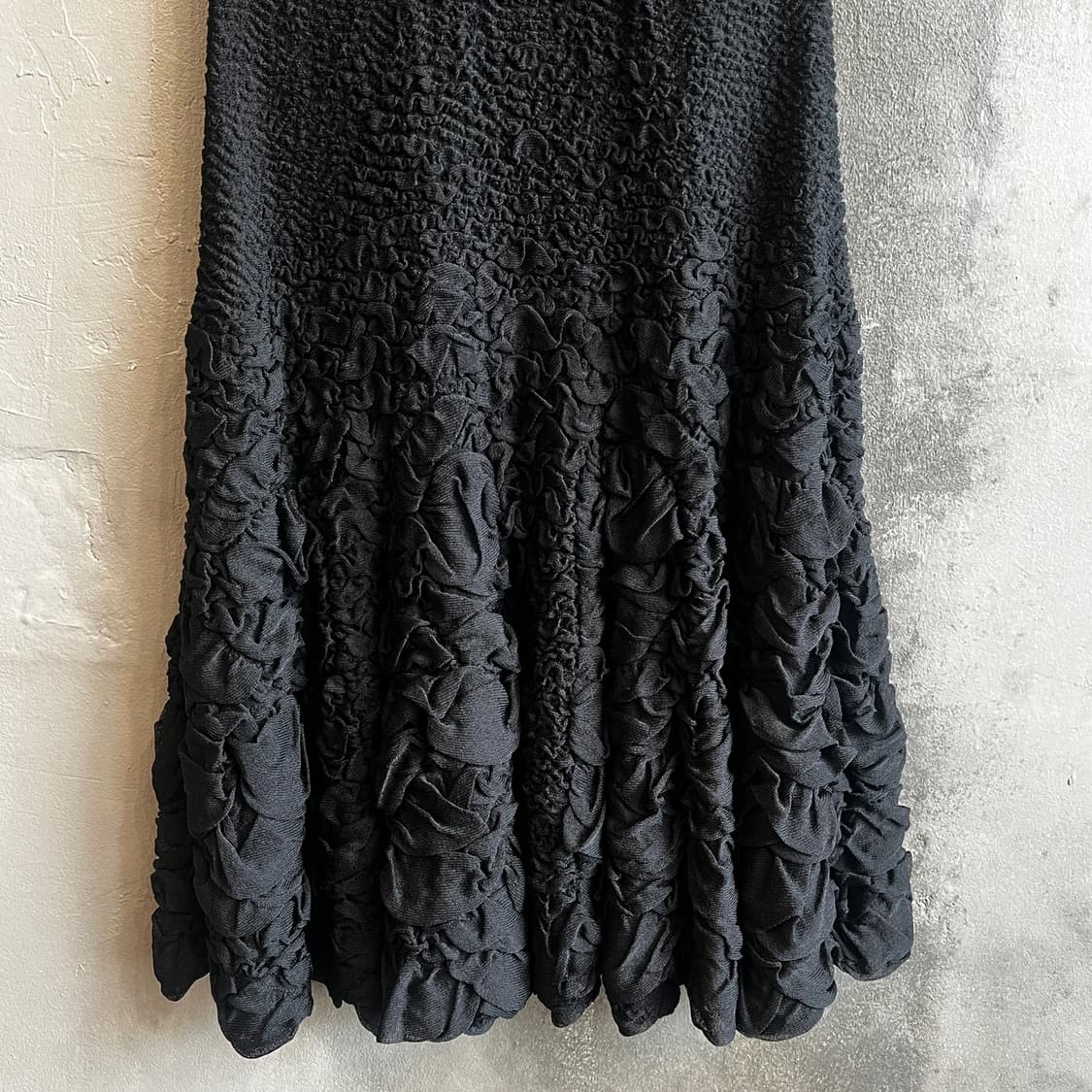 알렉산더 맥퀸 버블 자카드 니트 드레스 상품이미지4