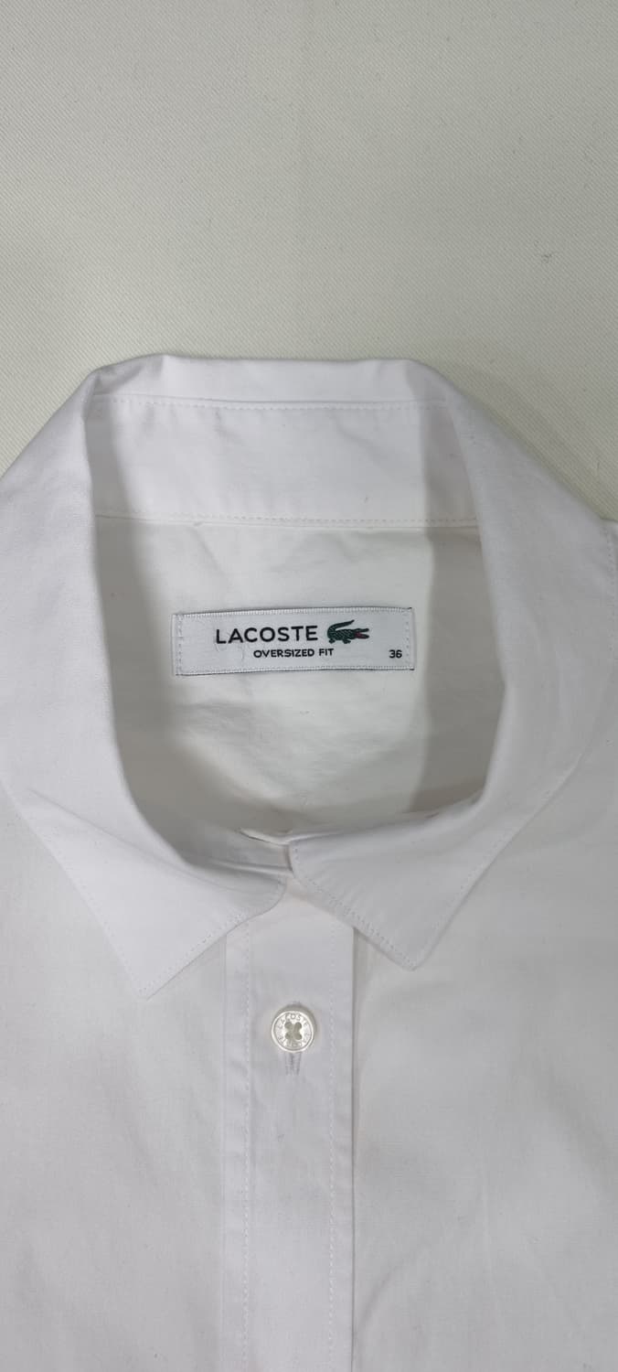 라코스테 오버핏 셔츠 S _ 여성 상품이미지9