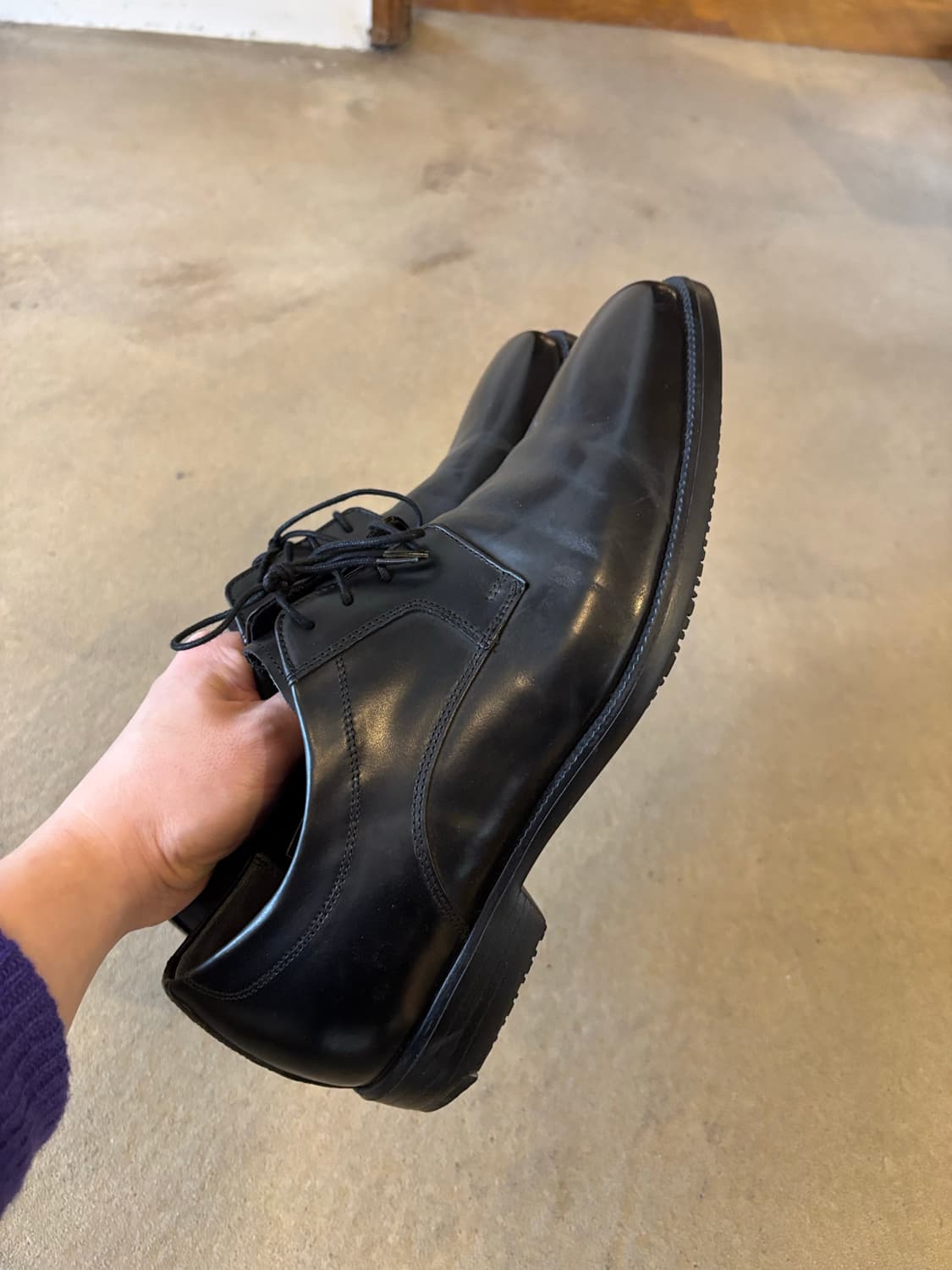 Hawkins ICE-TECH 남성용 블랙 드레스 슈즈 상품이미지7