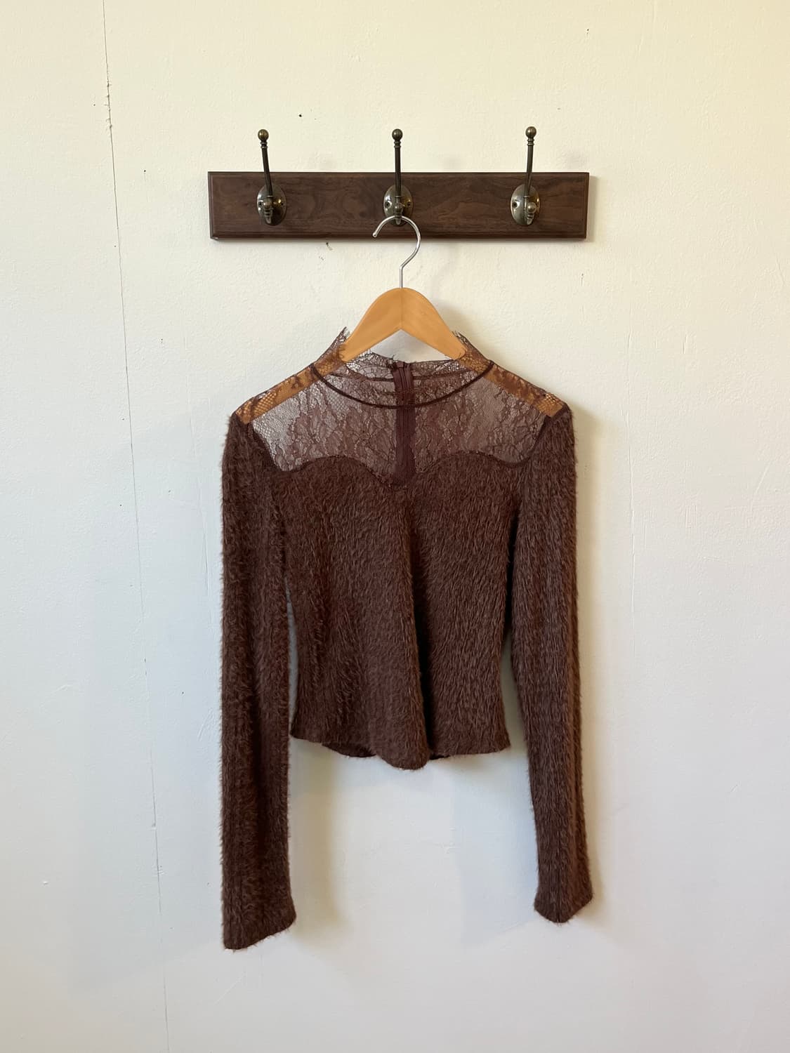 DAZY 시스루 터틀넥 상품이미지1