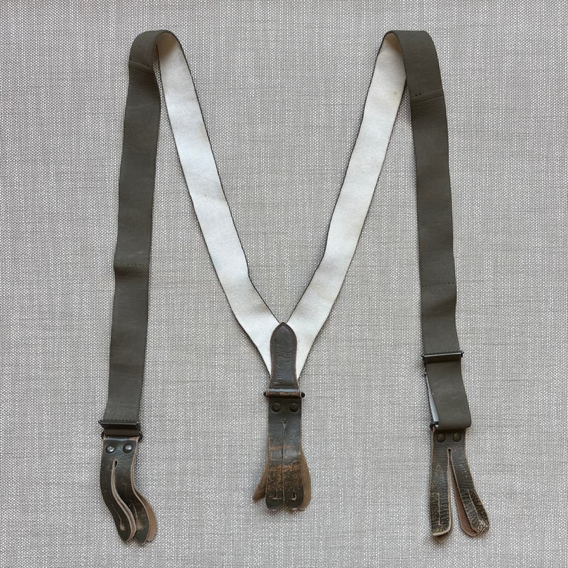 [110] 60s German Army 오리지널 트라우저 서스펜더 상품이미지1