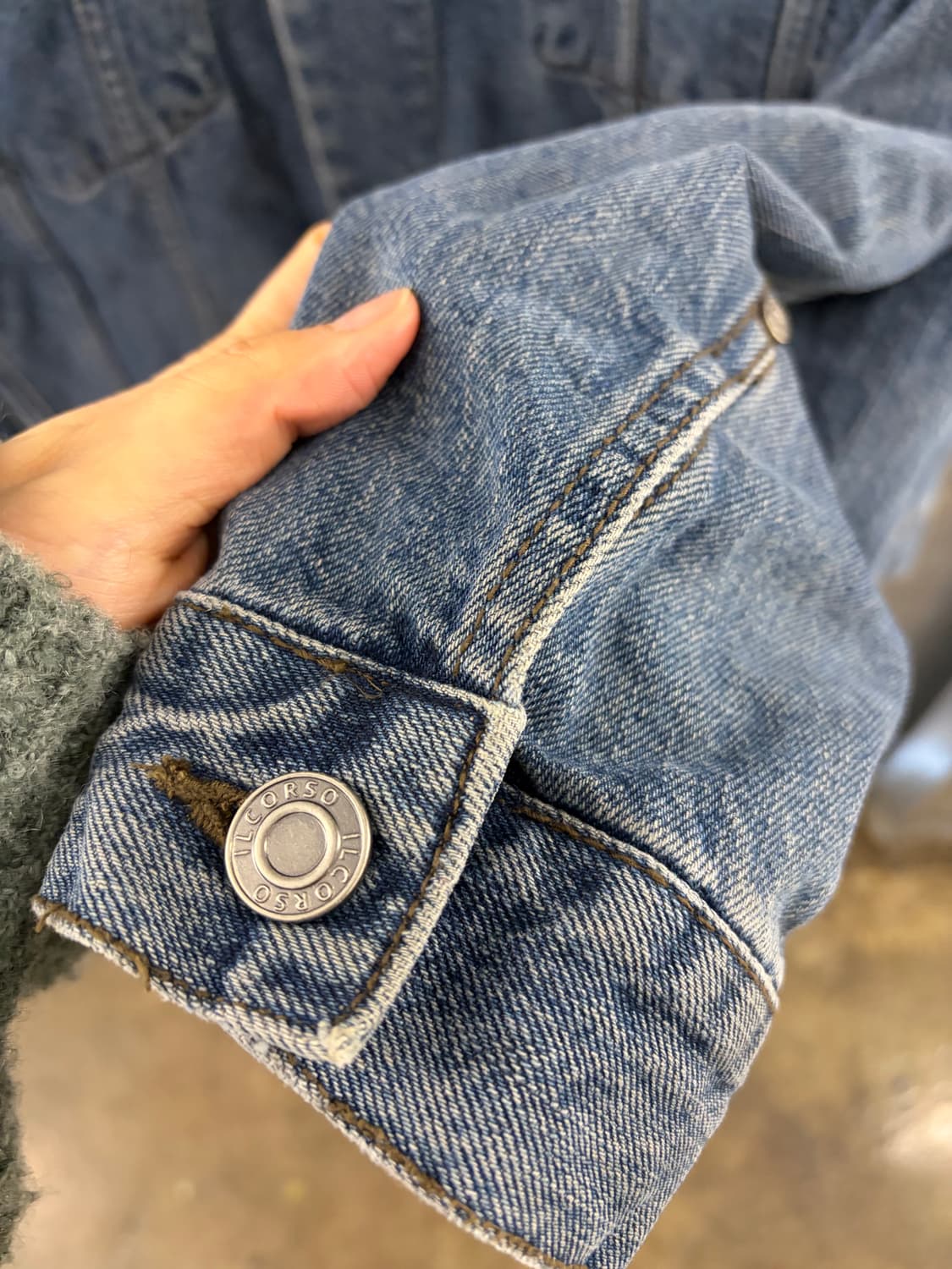 Kappa x Il Corso denim jacket XL 상품이미지5