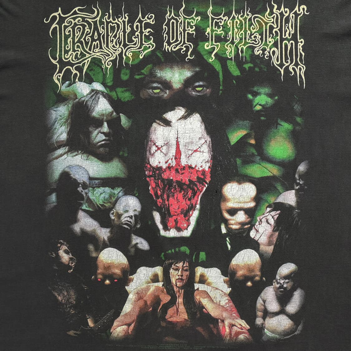 90s Cradle of Filth 크레이들 오브 필스 빈티지 티셔츠 상품이미지4