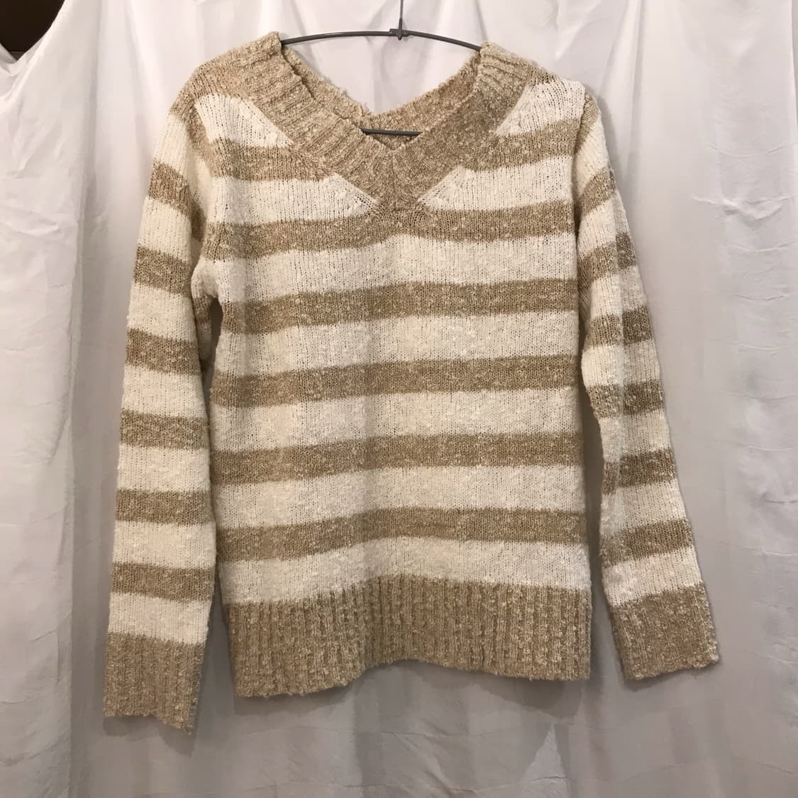 JPN Vintage 하구미 모리걸 스트라이프 니트 상품이미지2