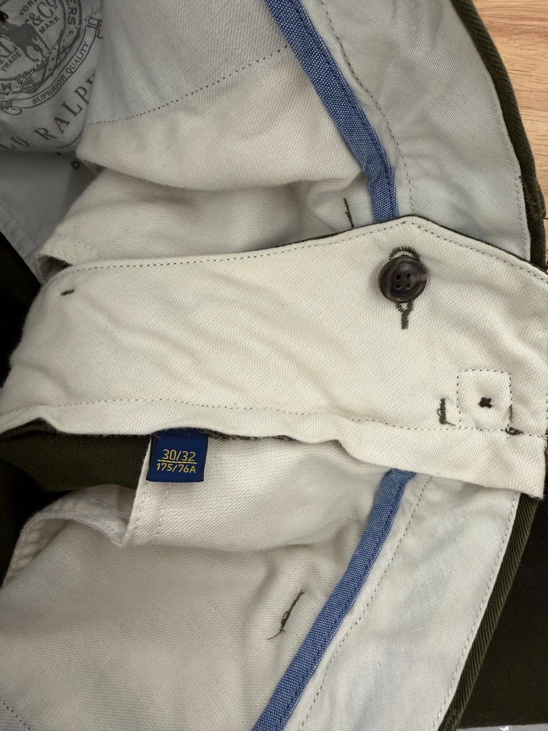 폴로 베드포드 치노 올리브 30 상품이미지5