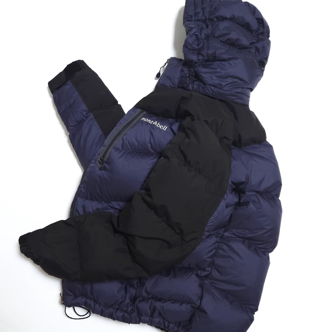 몽벨 Montbell 윈드블럭 구스다운 패딩 자켓 딥퍼플 상품이미지3