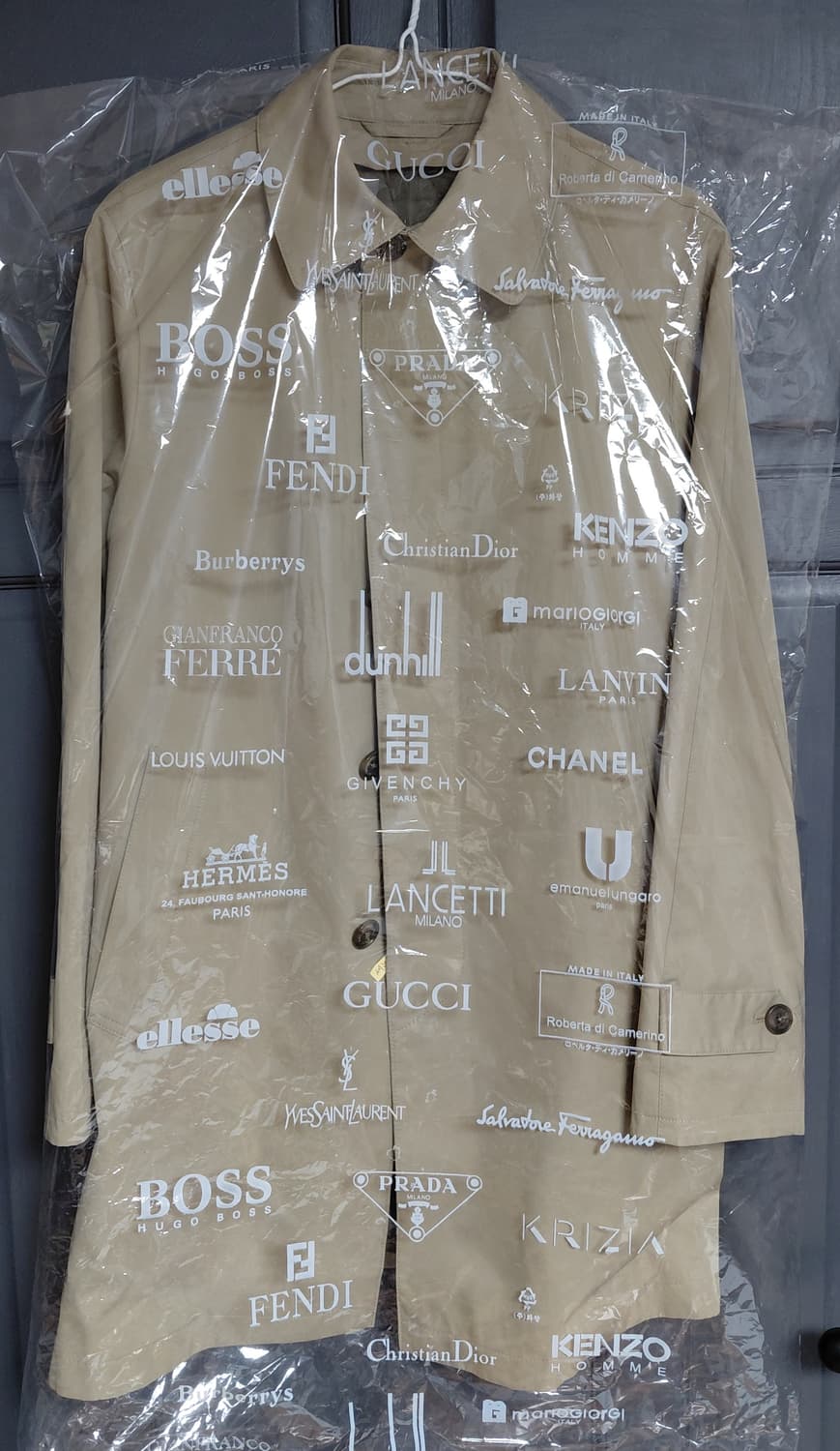 [XS] 브룩스 브라더스 울 라이너 싱글 트렌치코트 (맥코트) 상품이미지2