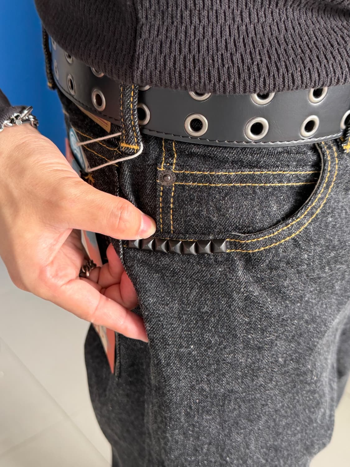 denim flare pants 데님 플레어 펜츠 상품이미지5