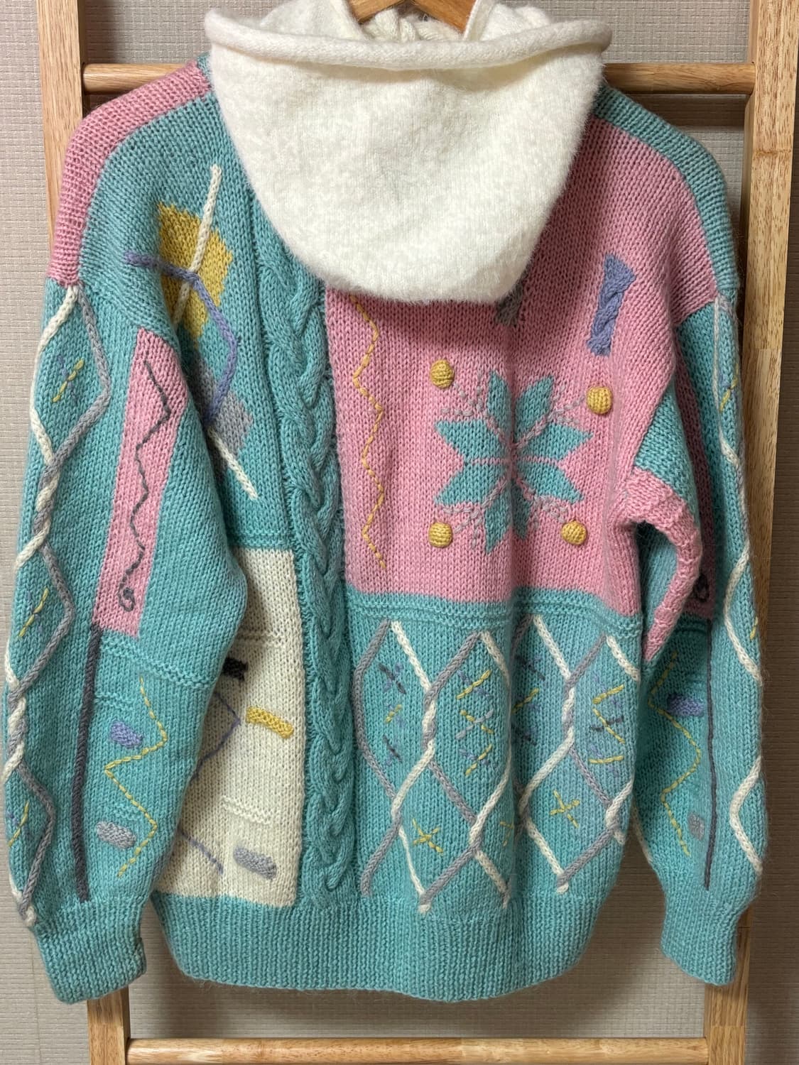 눈꽃 파스텔 니트 set❄️🩵 상품이미지5