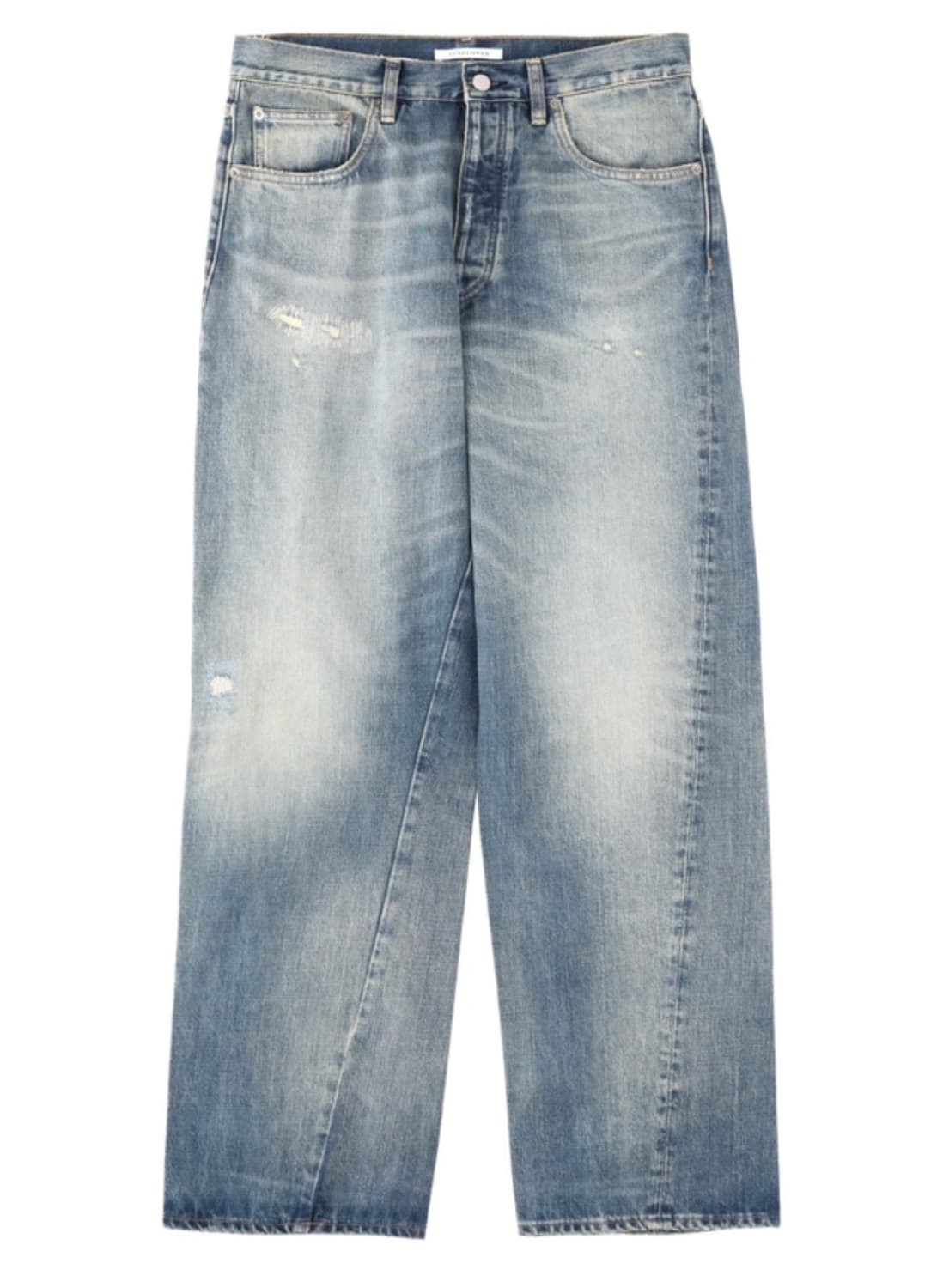 선플라워 와이드 트위스트 데님 Well Worn 상품이미지4
