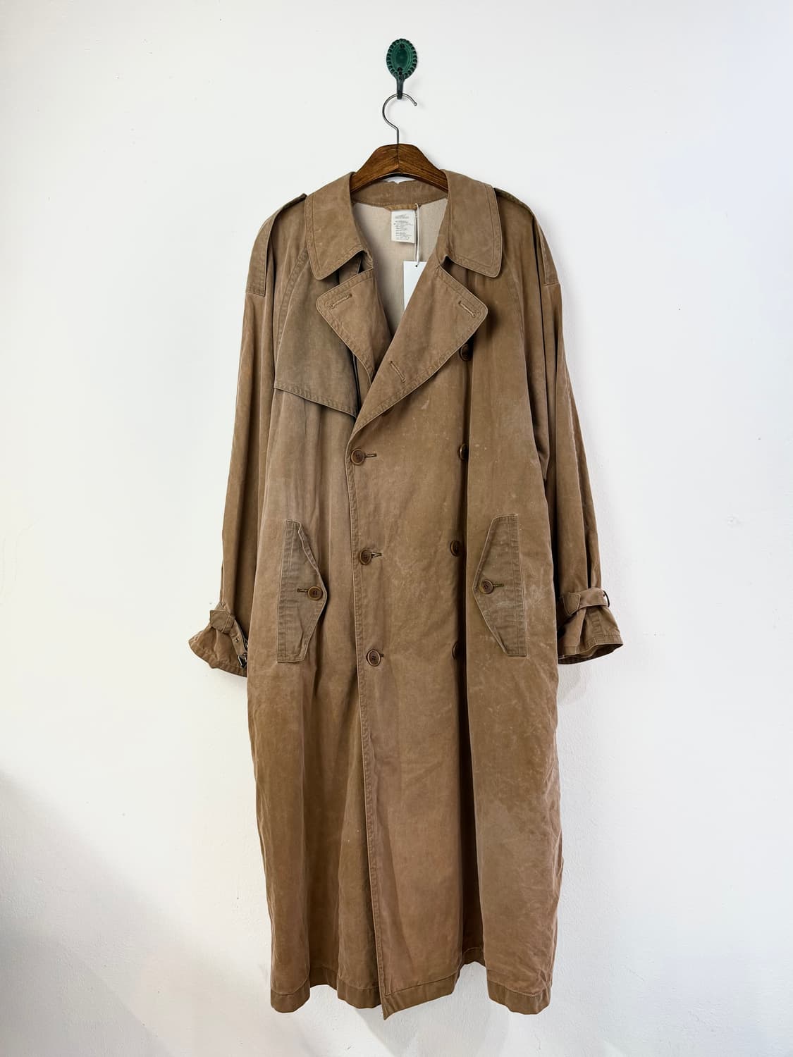 HILTON 워시드 트렌치 코트 (MADE IN ITALY) 상품이미지1