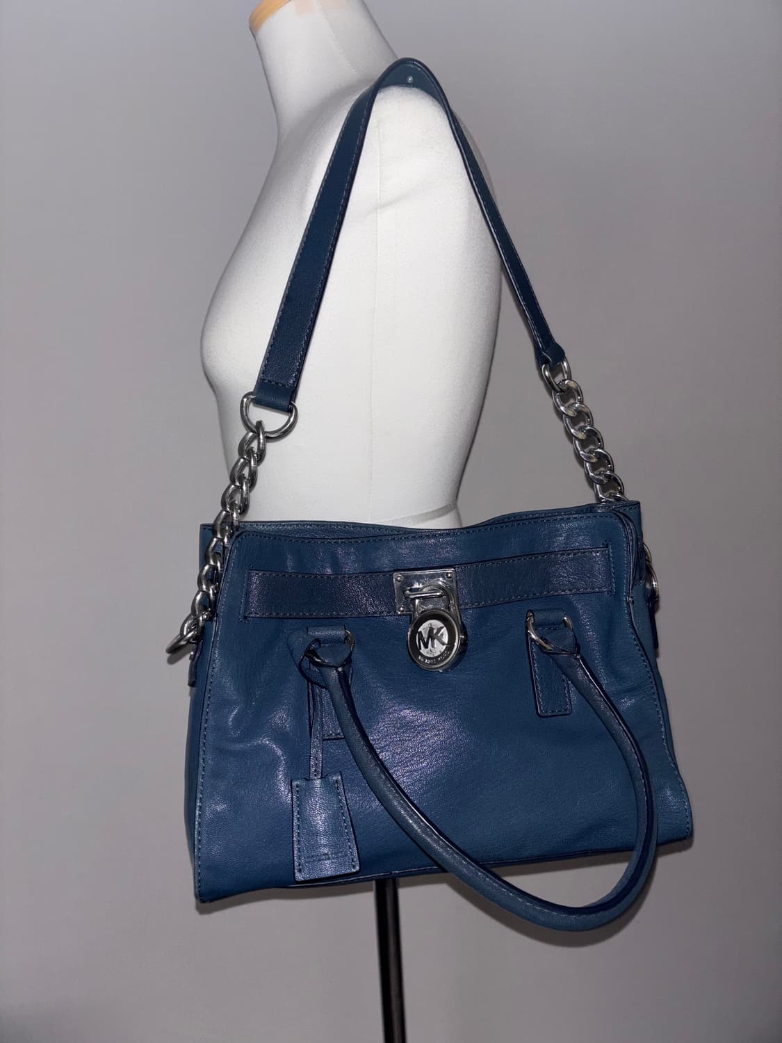Michael kors blue tote bag 상품이미지3