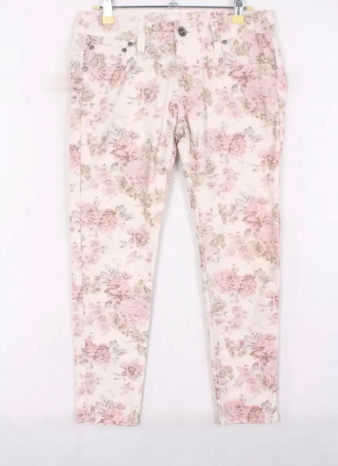 빈티지 플라워 바지 상품이미지1