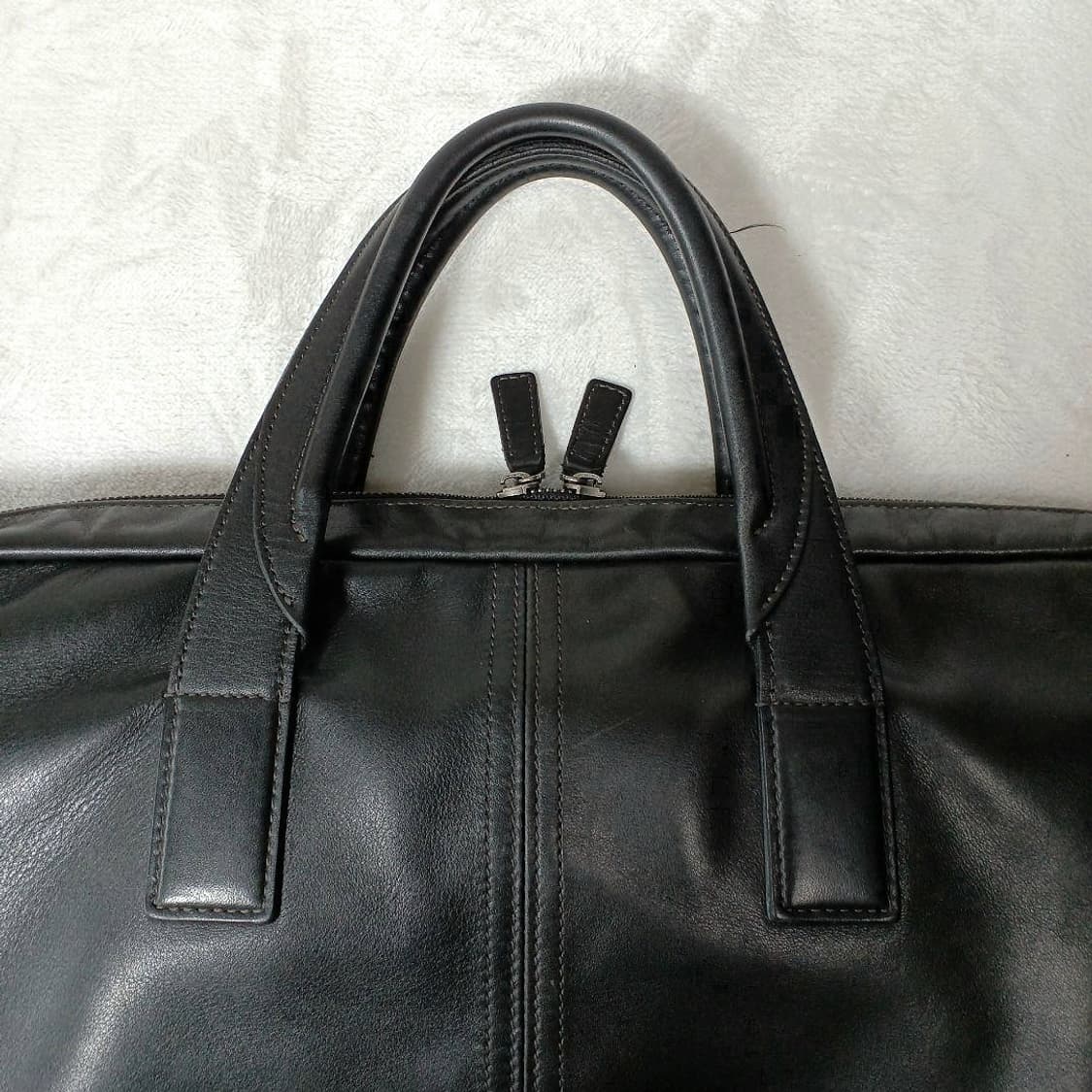 랑방 컬렉션 소가죽 2way 비즈니스백 요시다 포터 대용 추천 상품이미지4