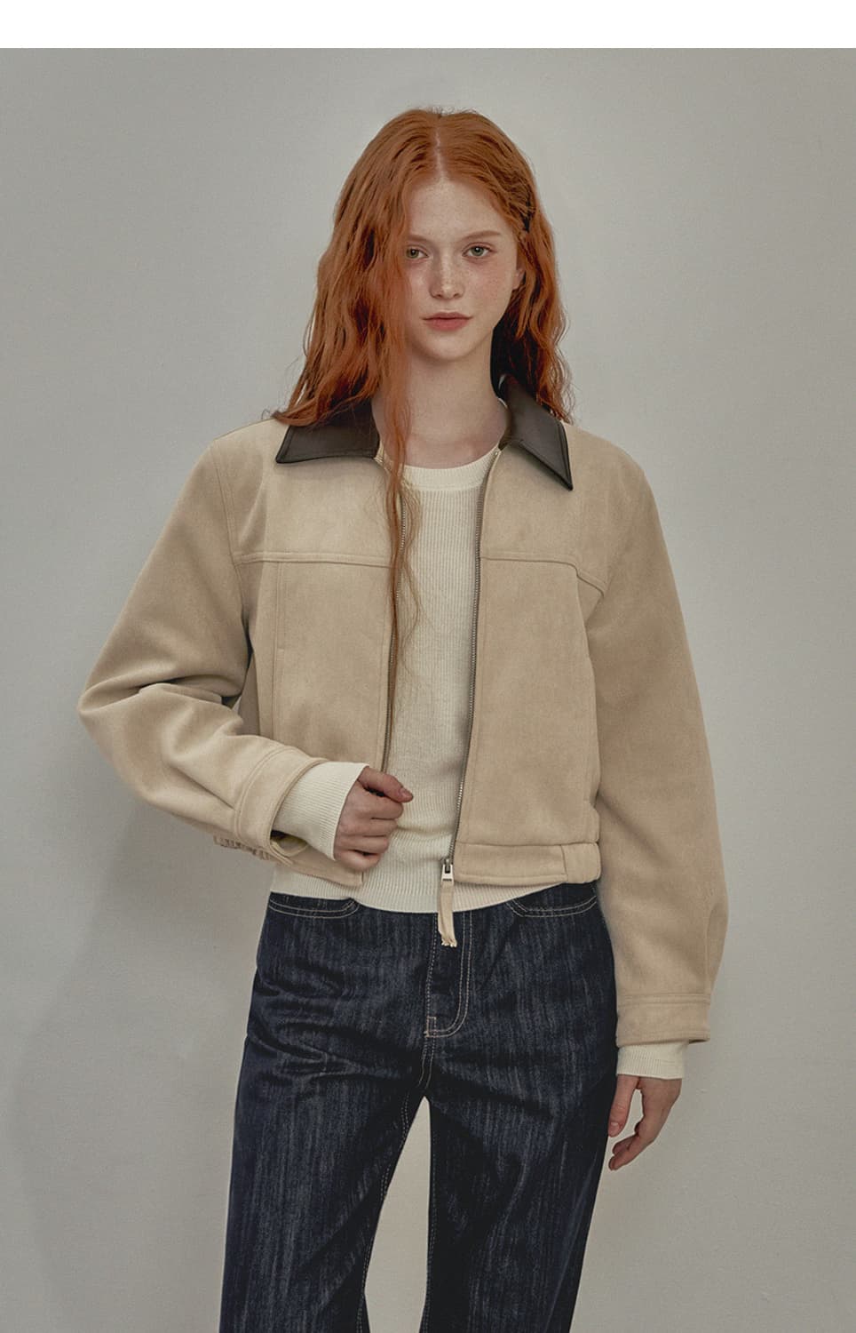 Twee 트위 스웨이드 블루종 상품이미지6