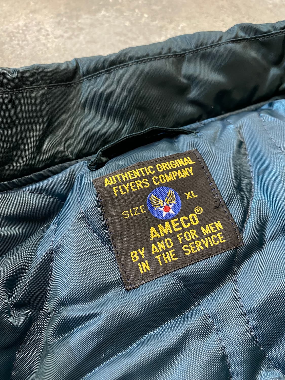 [XL] AMECO 아메코 CWU-45P 밀리터리 플라이트 자켓 상품이미지7