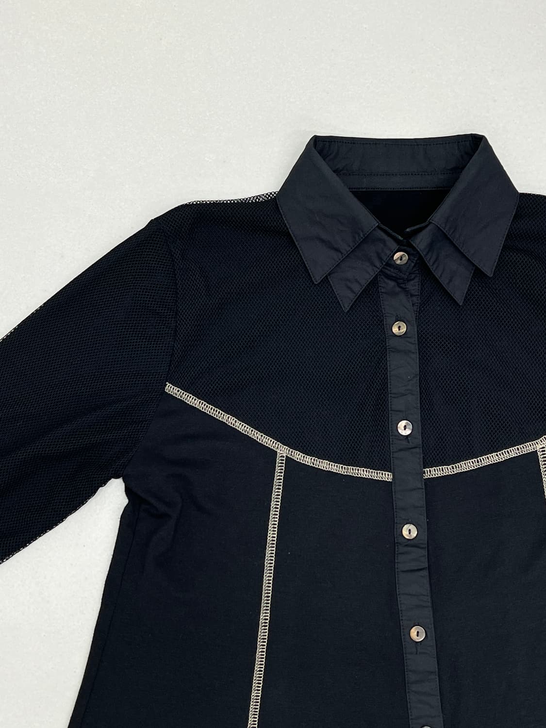 BASTIA 디테일 셔츠 상품이미지2