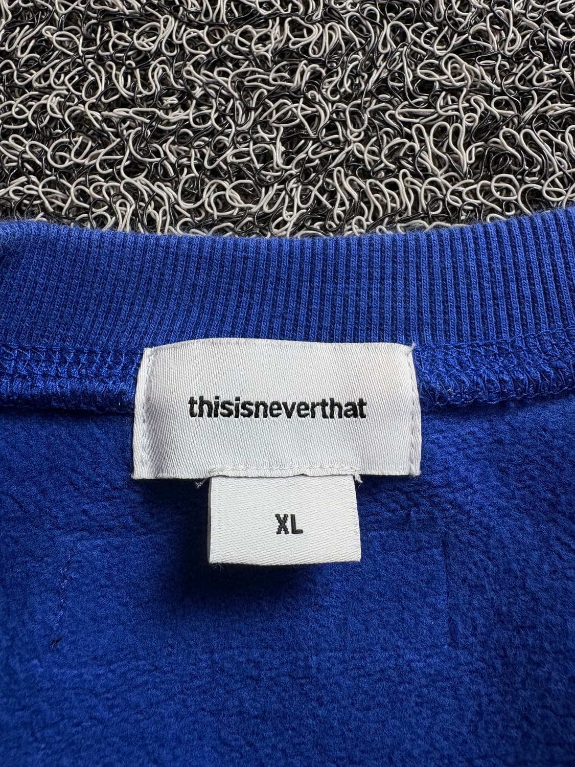 디스이즈네버댓 CP패널 크루넥 로열 컬러 맨투맨 3251 상품이미지3