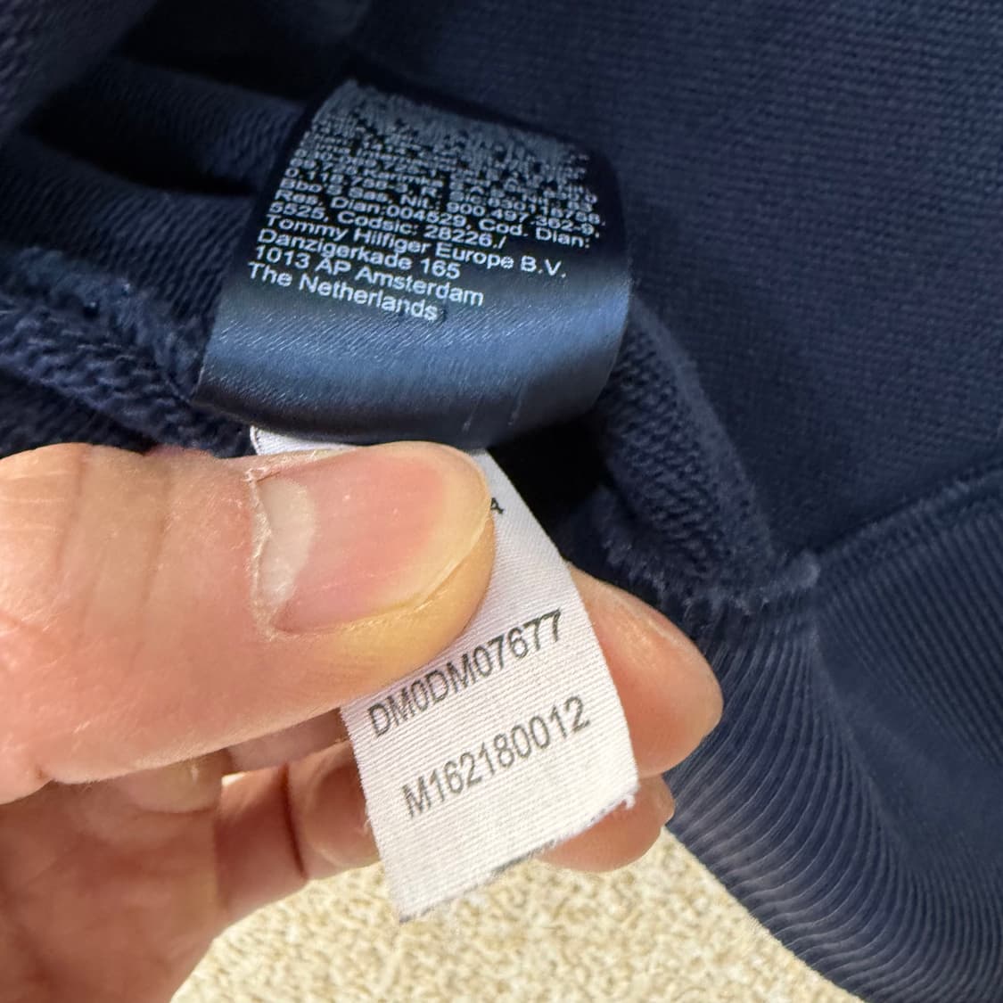 [XL] 타미힐피거 크루넥 맨투맨 0107T1 상품이미지4