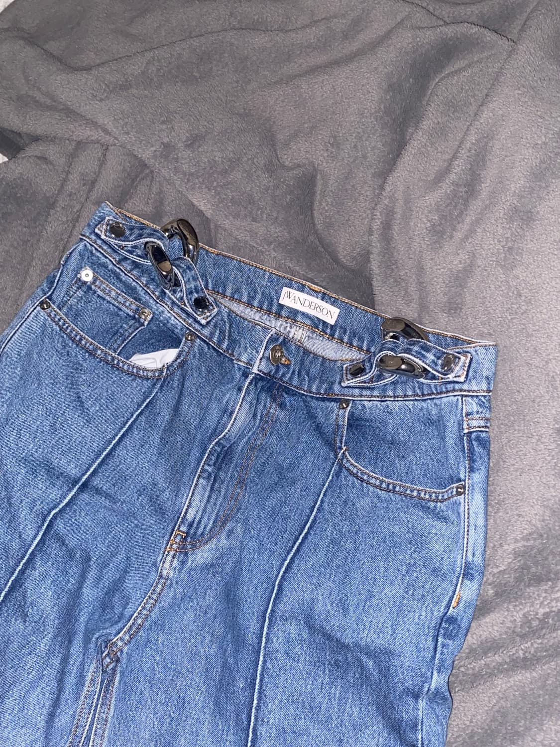 Jw anderson 볼드 체인 데님 상품이미지1