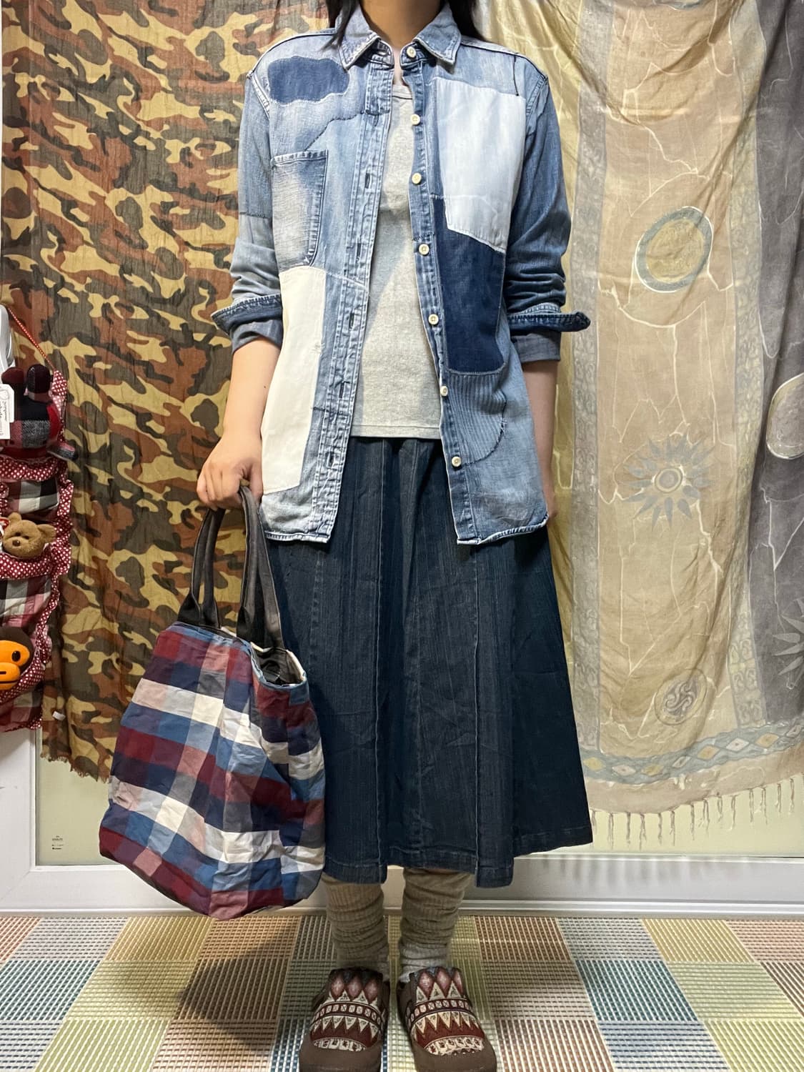 Japan blue jeans 리메이크 데님셔츠 상품이미지4