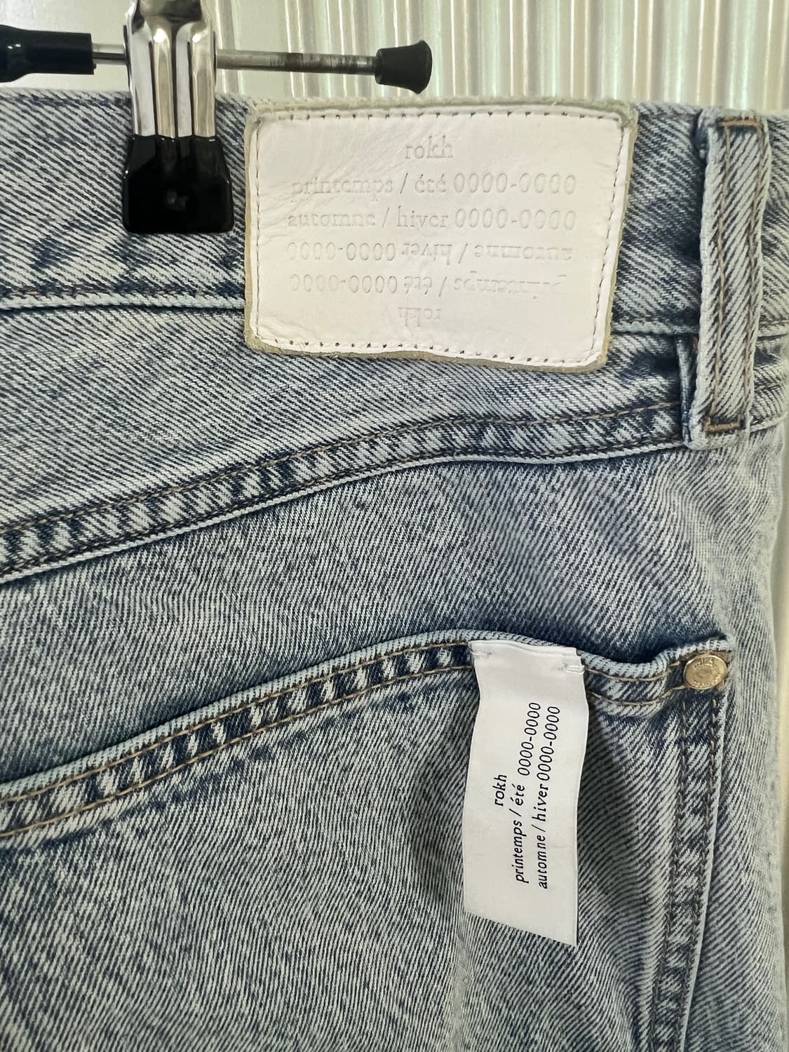 rokh h&m straight jean 상품이미지6