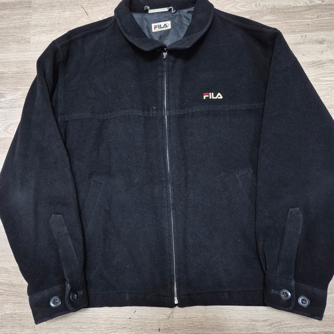 휠라 클럽 프레스티지 올드스쿨 블루종 자켓 XL(105) 상품이미지3