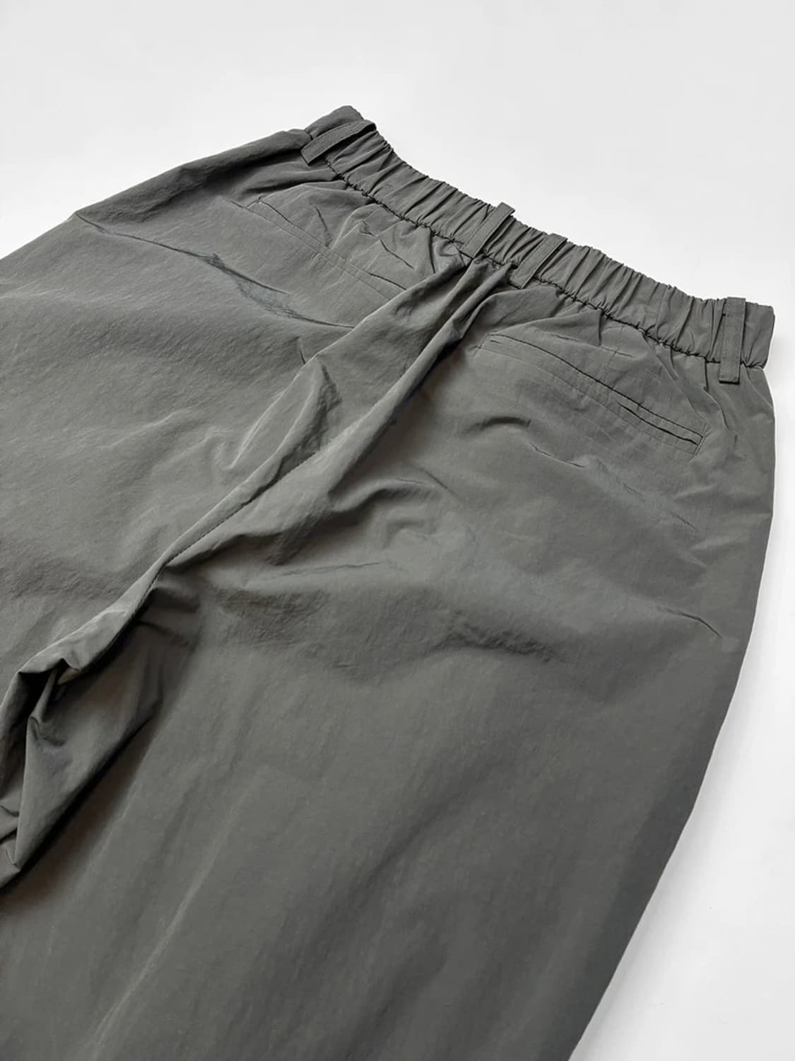 인스펙터 INSPECTOR 나일론 투턱 와이드 팬츠 PN5218 상품이미지7