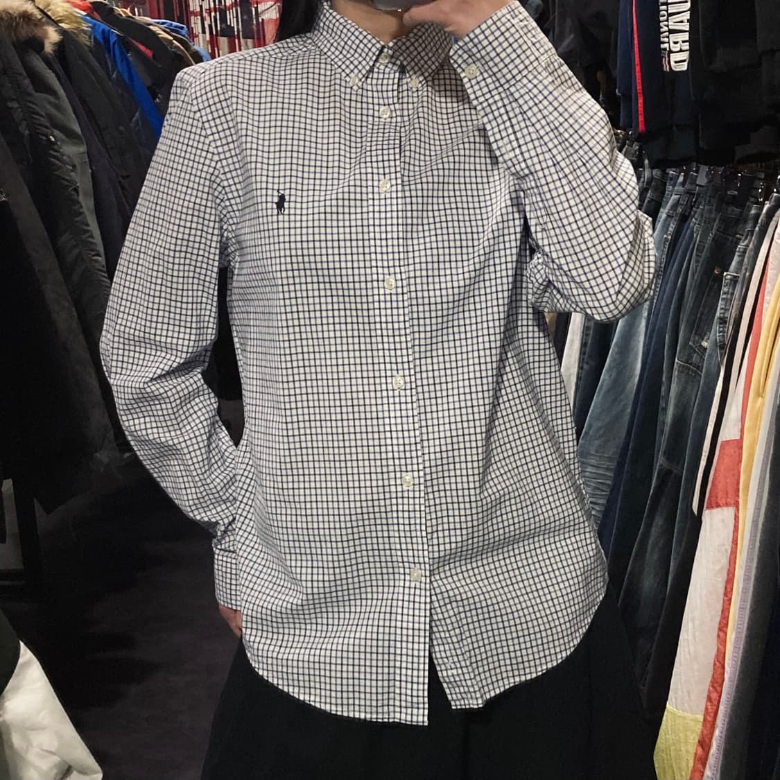 [IM]폴로 랄프로렌 테터솔 체크 블루 상품이미지2