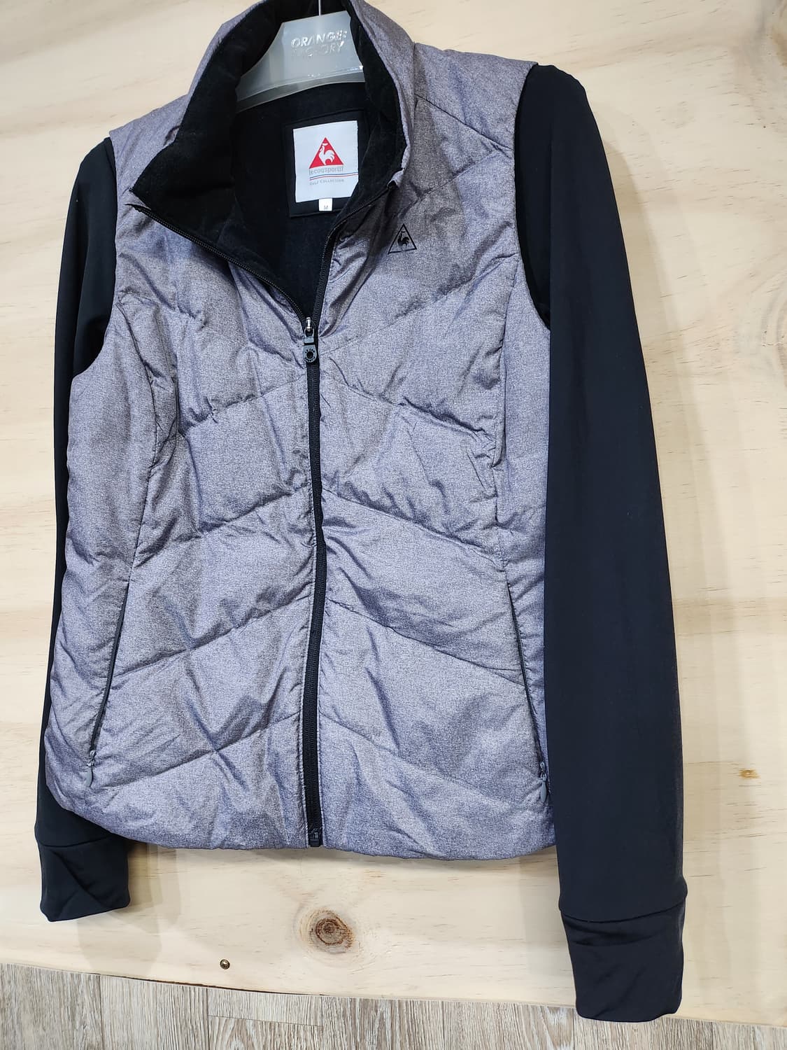 682) 르꼬끄 기모 구스 패딩 집업 상품이미지3