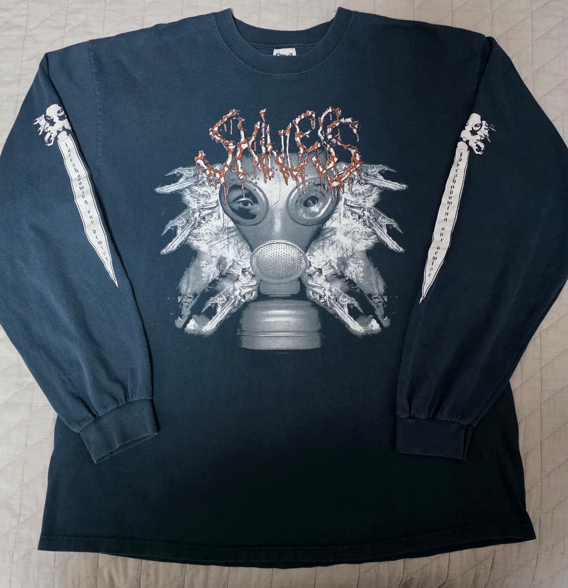 [XL] 00s 스킨리스 SKINLESS 빈티지 밴드티 롱슬리브 상품이미지1